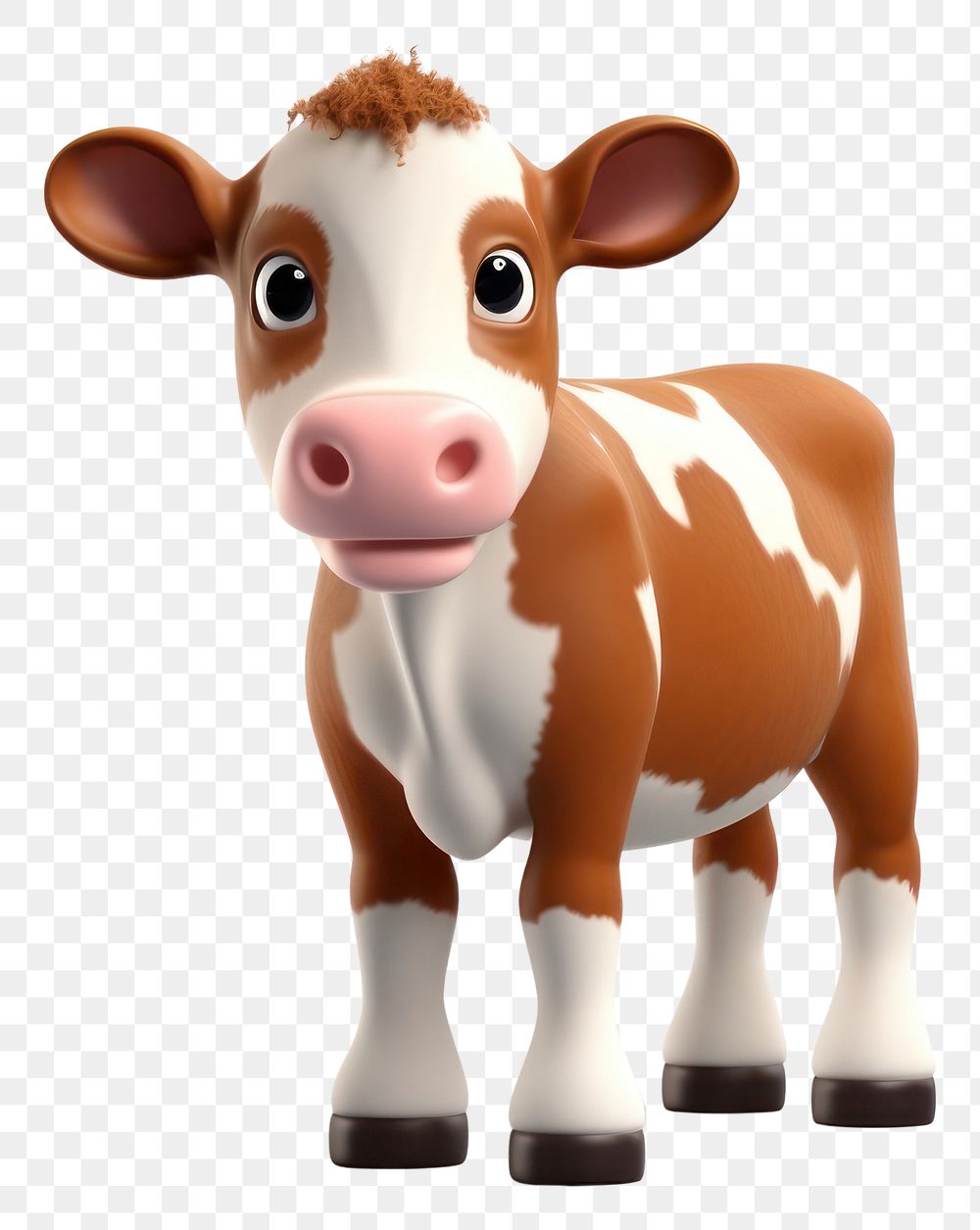 PNG Cow livestock mammal animal. AI generated Image by rawpixel.