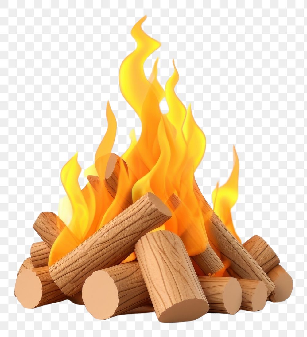 PNG Bonfire transparent background fireplace firewood. 