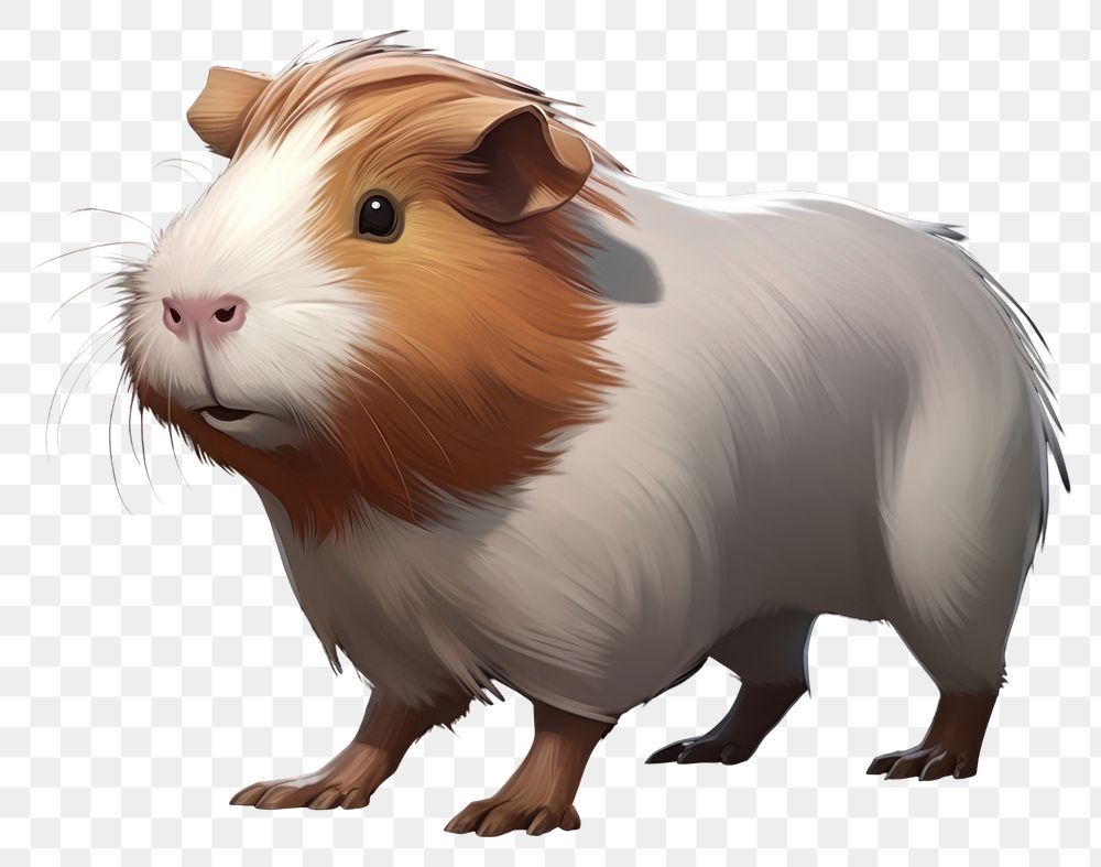 PNG Rat hamster cartoon mammal. AI generated Image by rawpixel.