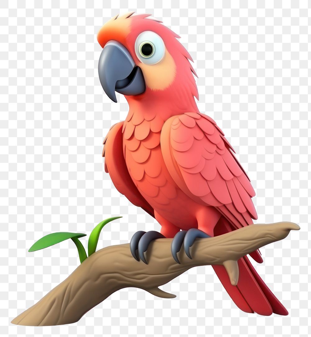 PNG Parrot cartoon animal bird. 