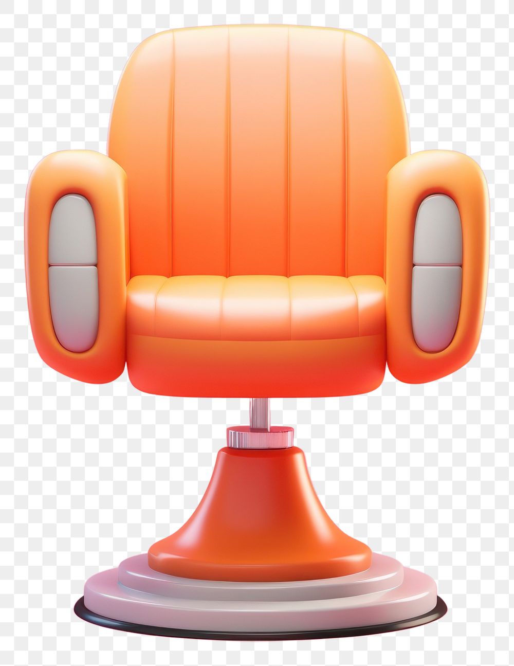 PNG Chair furniture armchair cartoon. 