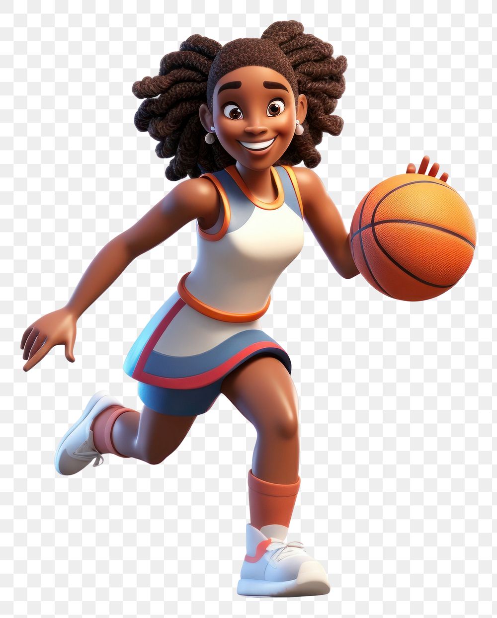 PNG Basketball smiling cartoon sports. AI generated Image by rawpixel.
