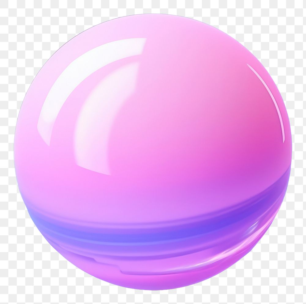 PNG Purple sphere pink blue. AI generated Image by rawpixel.
