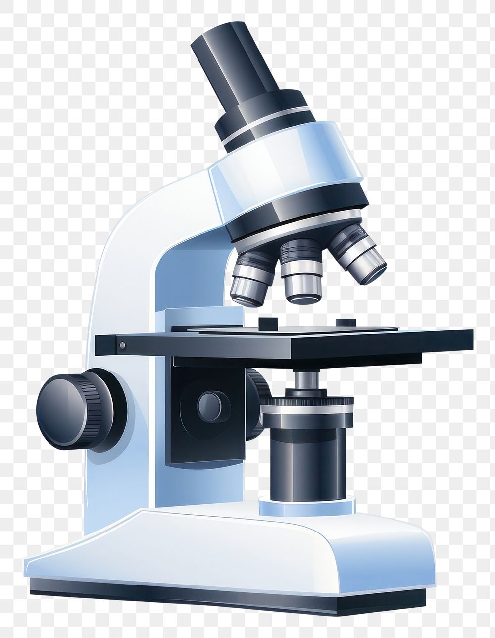PNG Microscope white background biotechnology magnification. AI generated Image by rawpixel.