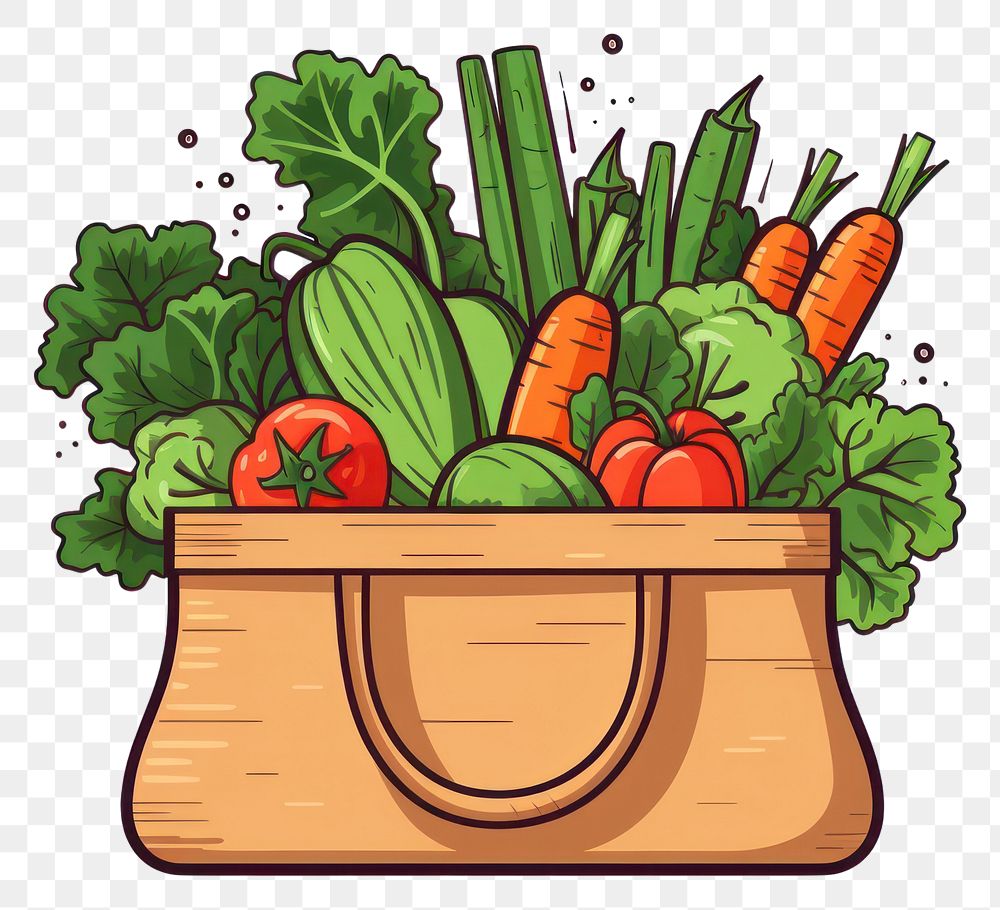 PNG Vegetable carrot basket plant. AI generated Image by rawpixel.