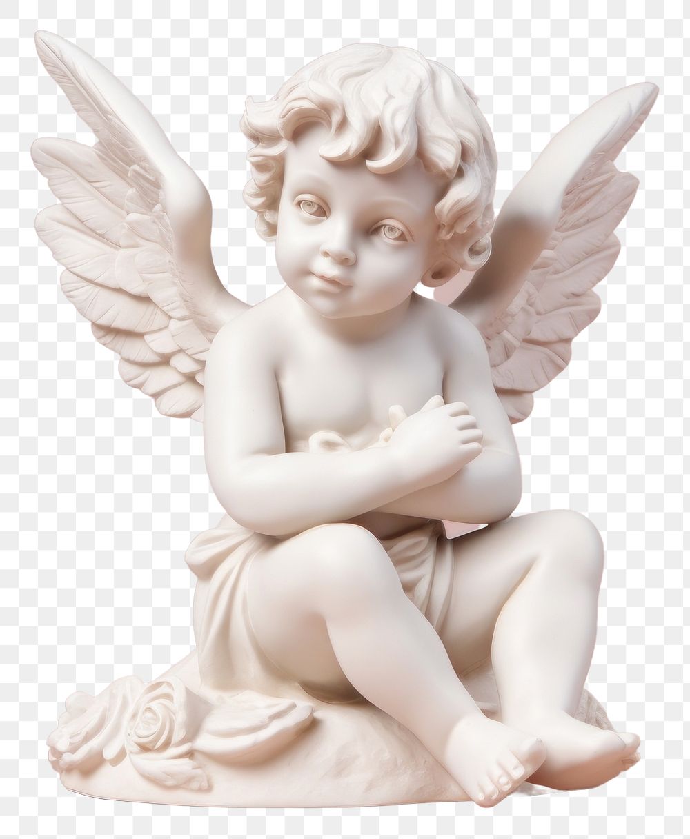 PNG Statue angel cute representation