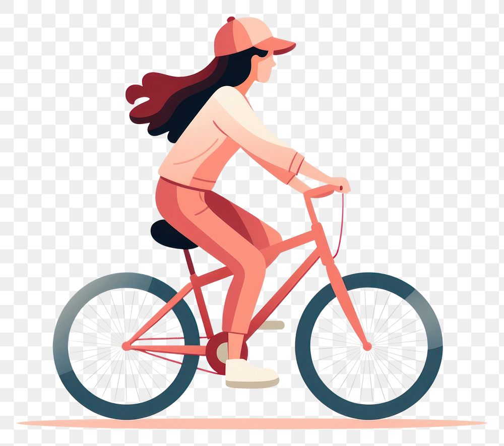 PNG Bicycle vehicle cycling riding transparent background