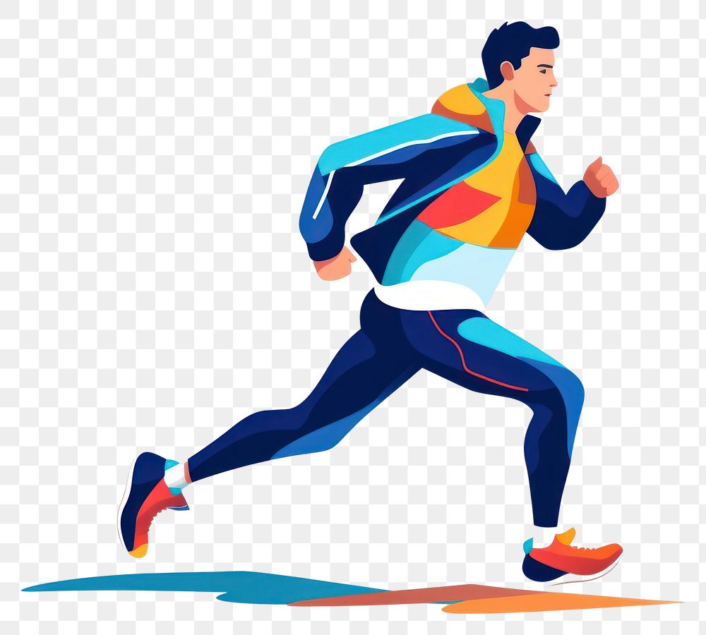 PNG Running footwear jogging sports transparent background