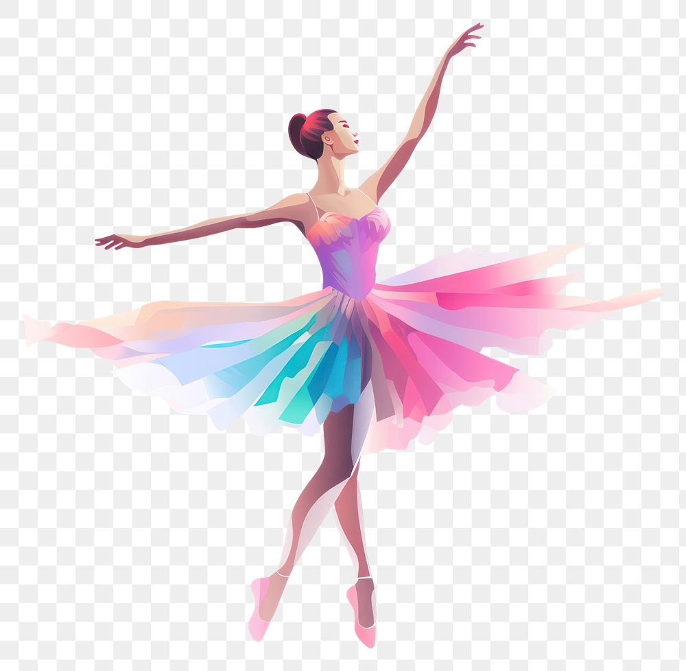PNG Adult ballerina dancing ballet. AI generated Image by rawpixel.