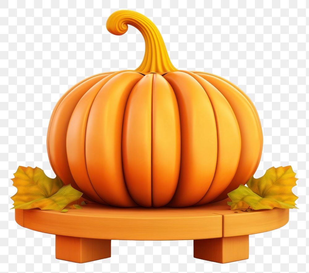 PNG Pumpkin thanksgiving vegetable cartoon. AI generated Image by rawpixel.