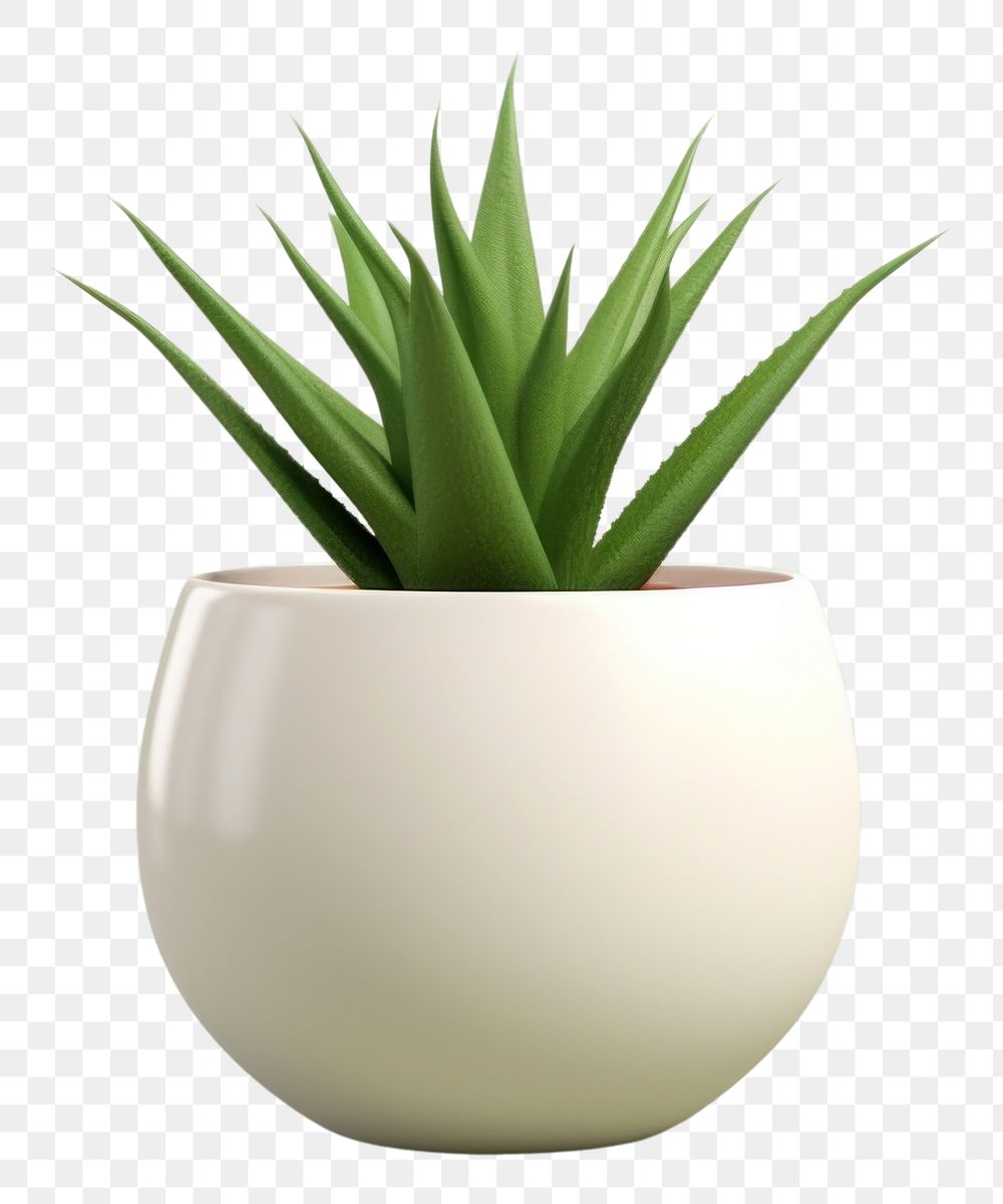 PNG Plant aloe vase wheatgrass. AI generated Image by rawpixel.
