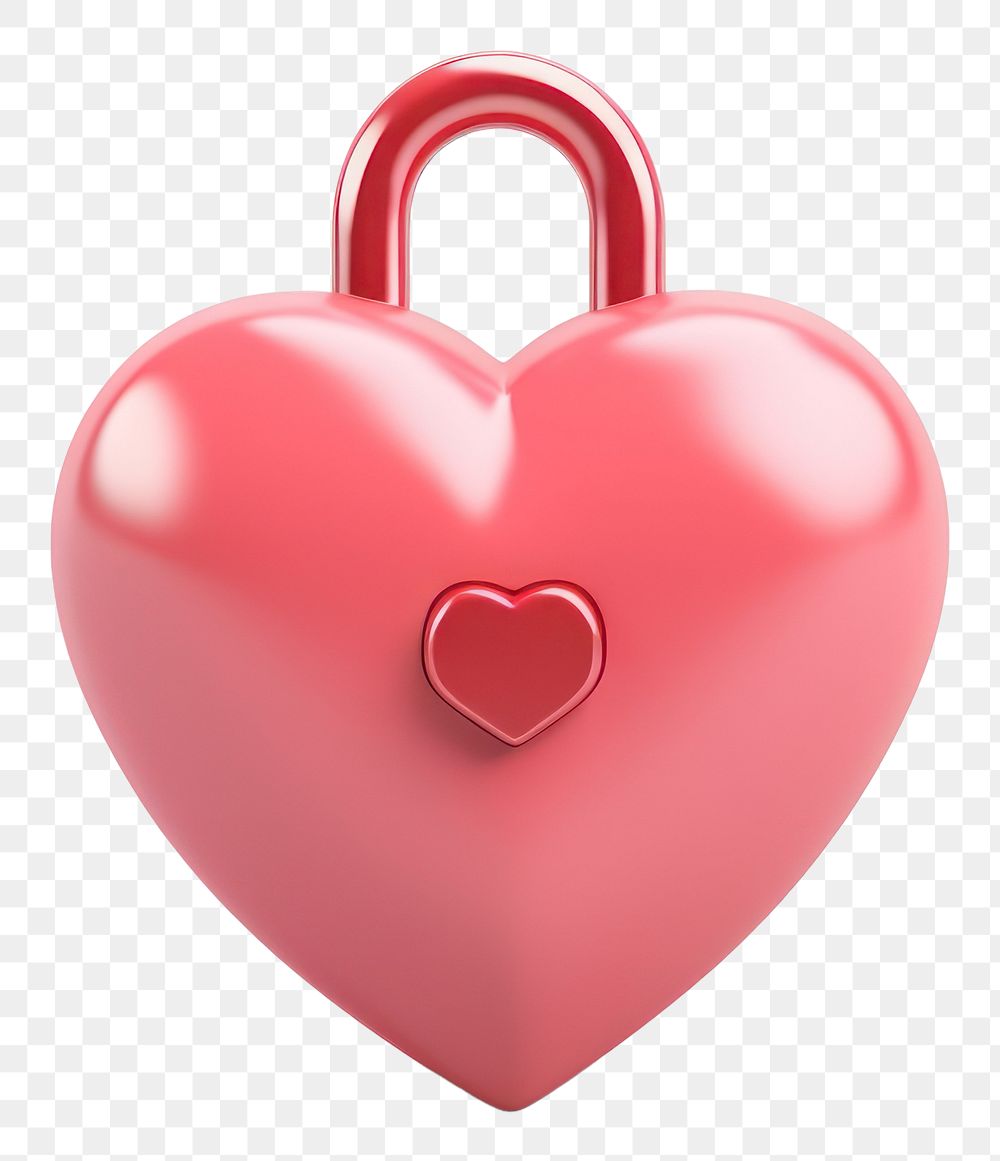 PNG Heart lock transparent background affectionate. AI generated Image by rawpixel.