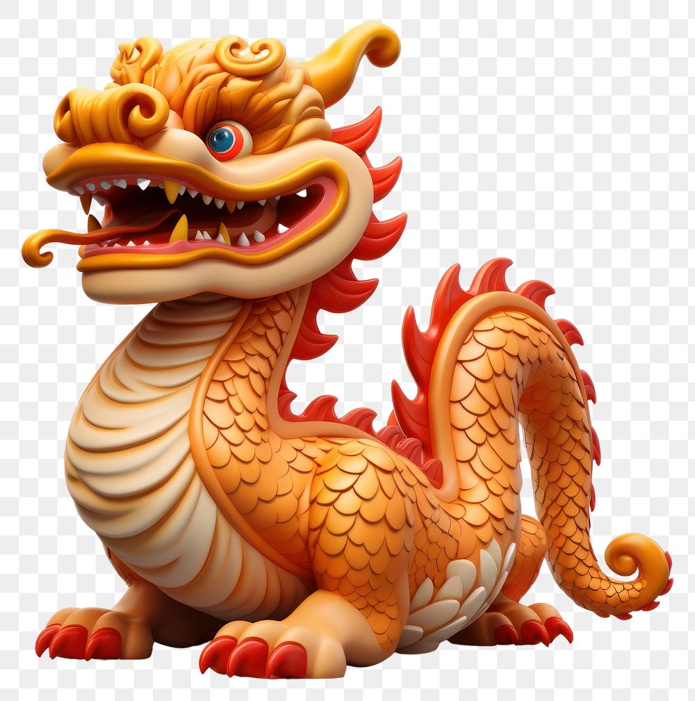 PNG Dragon representation chinese dragon creativity. AI generated Image by rawpixel.