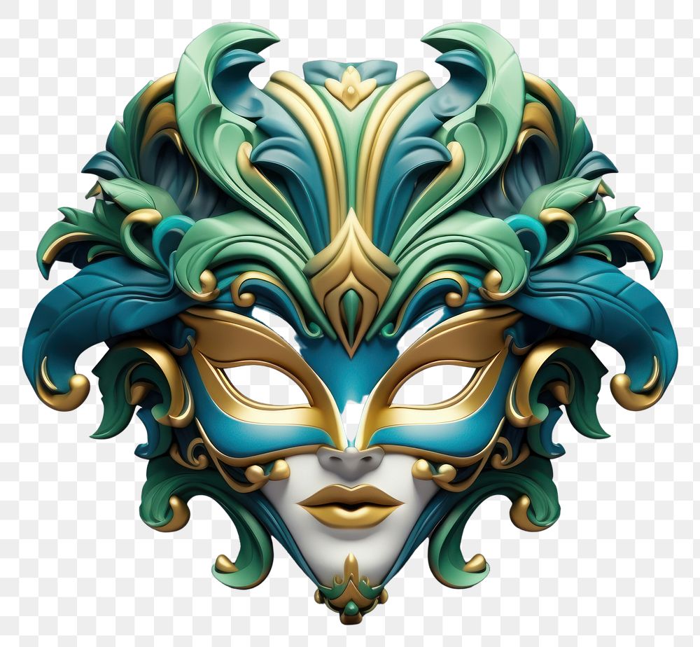 PNG Carnival mask representation celebration. AI generated Image by rawpixel.