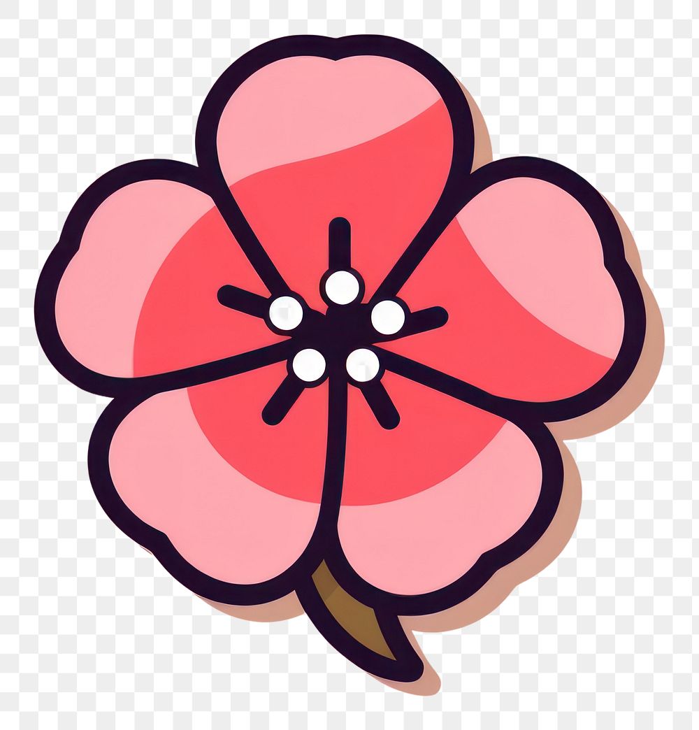 PNG Blossom flower petal plant. AI generated Image by rawpixel.