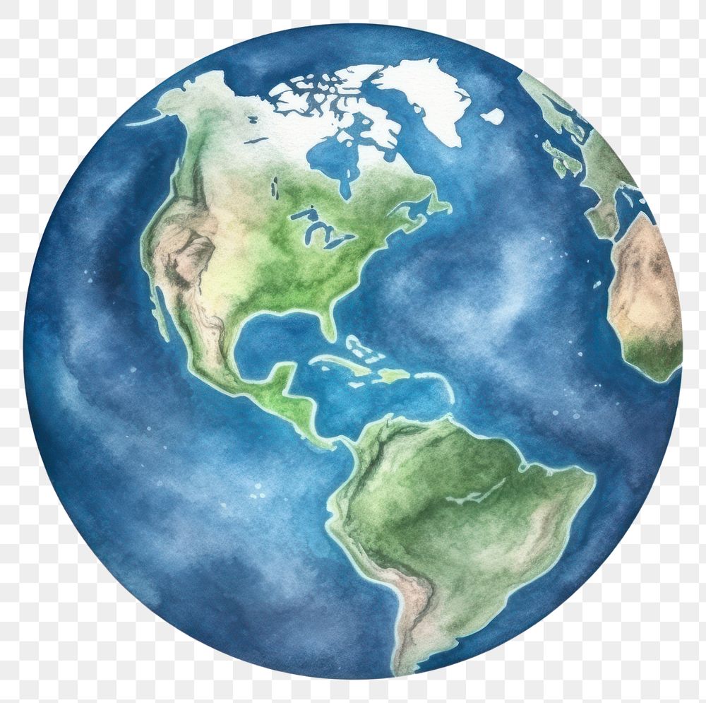 PNG Earth sphere planet globe. 