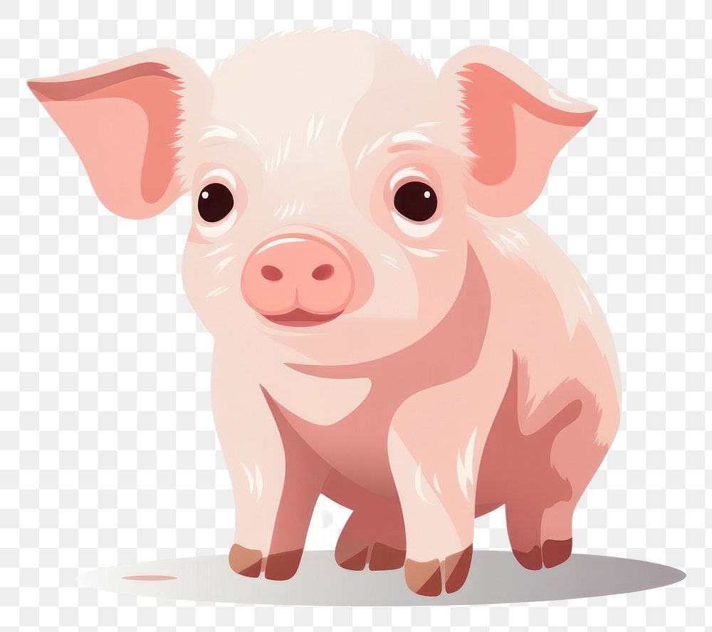 PNG Pig mammal animal piglet transparent background