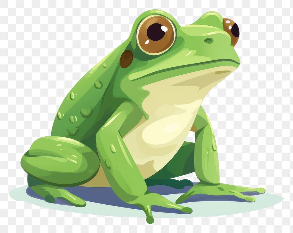 PNG Frog amphibian wildlife animal transparent background