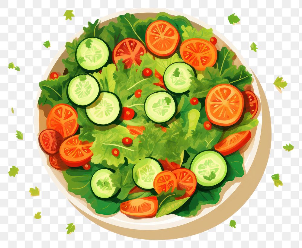 PNG Vegetable cucumber salad plant transparent background
