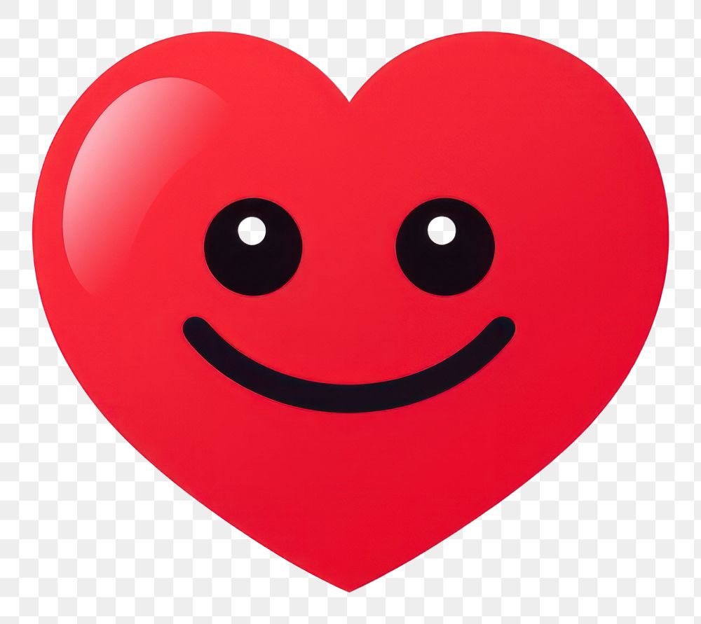 PNG Emoticon symbol love face. 