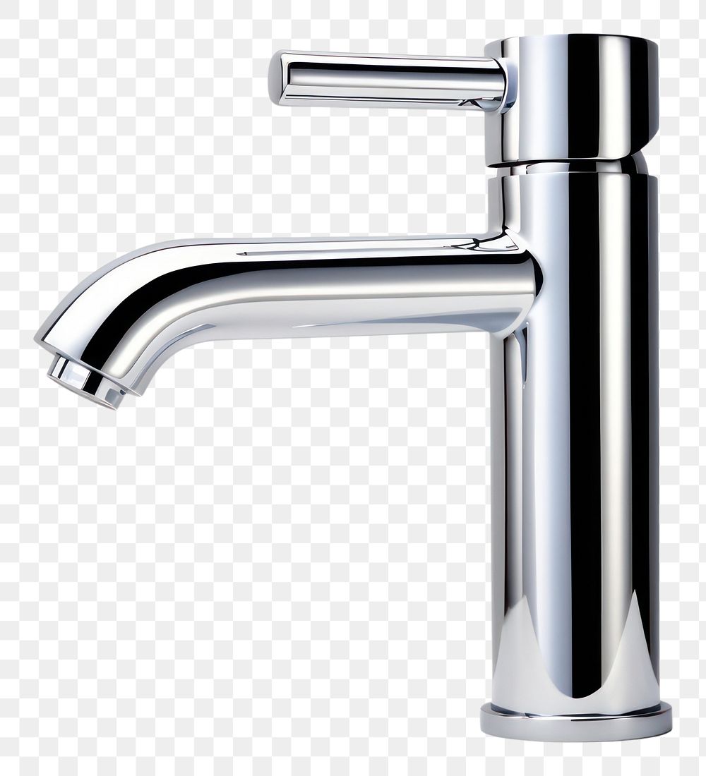 PNG Faucets bathroom chrome sink. AI generated Image by rawpixel.