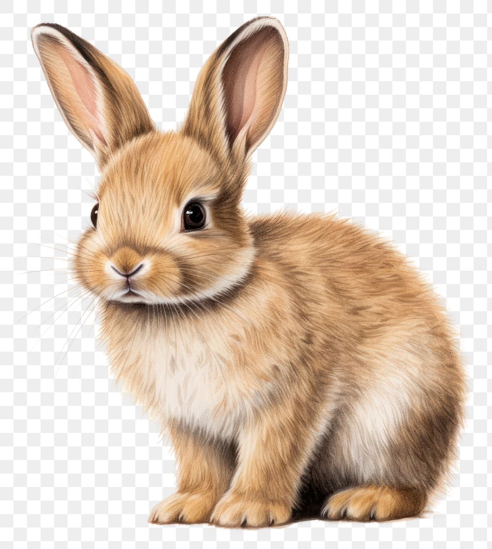 PNG Mammal rodent animal rabbit transparent background