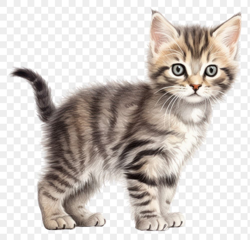 PNG Animal mammal kitten cute transparent background