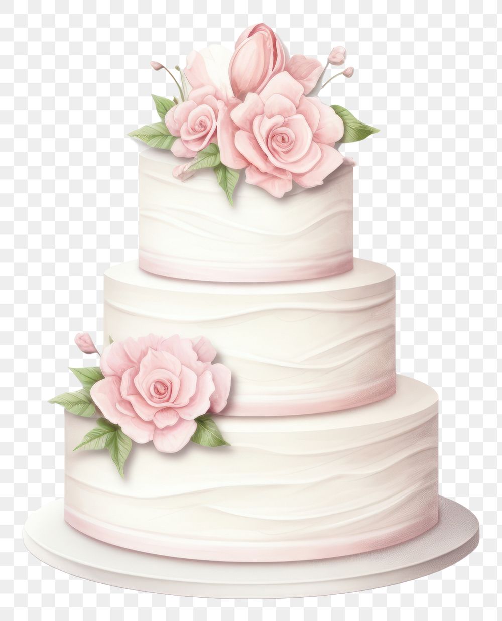 PNG Wedding cream cake dessert transparent background