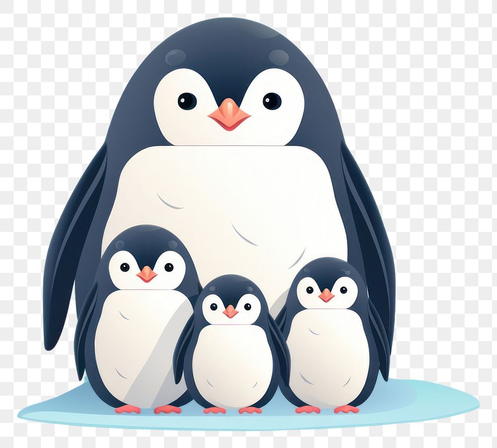 PNG Penguin animal bird cute transparent background