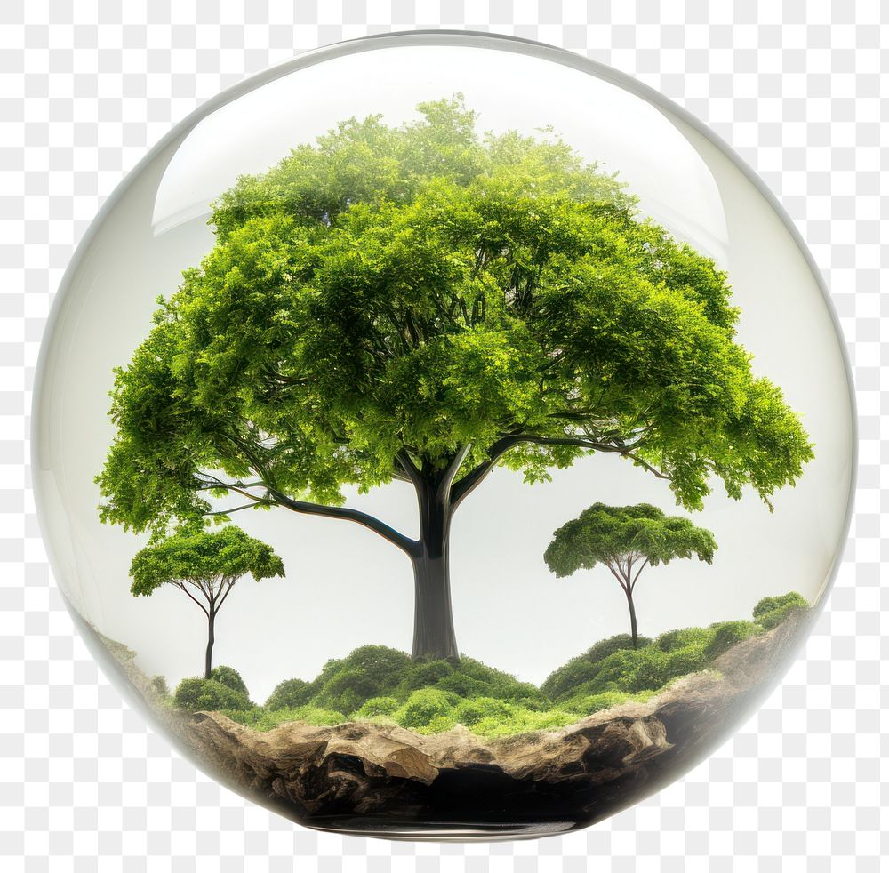 PNG Tree sphere plant globe. 