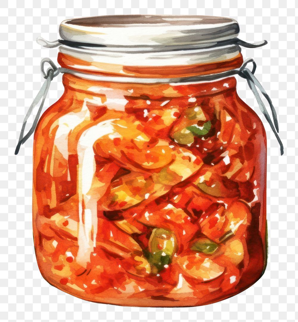 PNG Food jar vegetable preserves. AI generated Image by rawpixel.