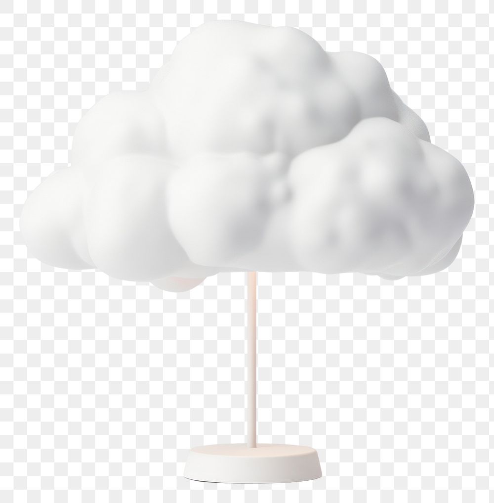 PNG Lamp cloud white  