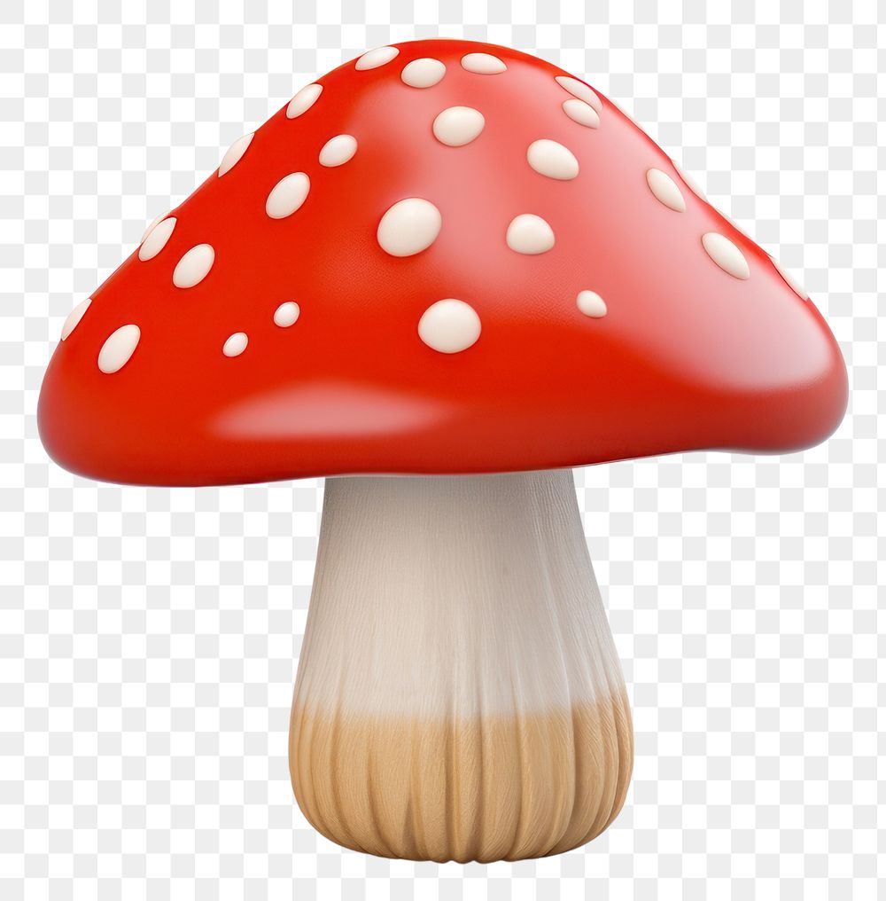 PNG Mushroom agaric fungus plant. AI generated Image by rawpixel.