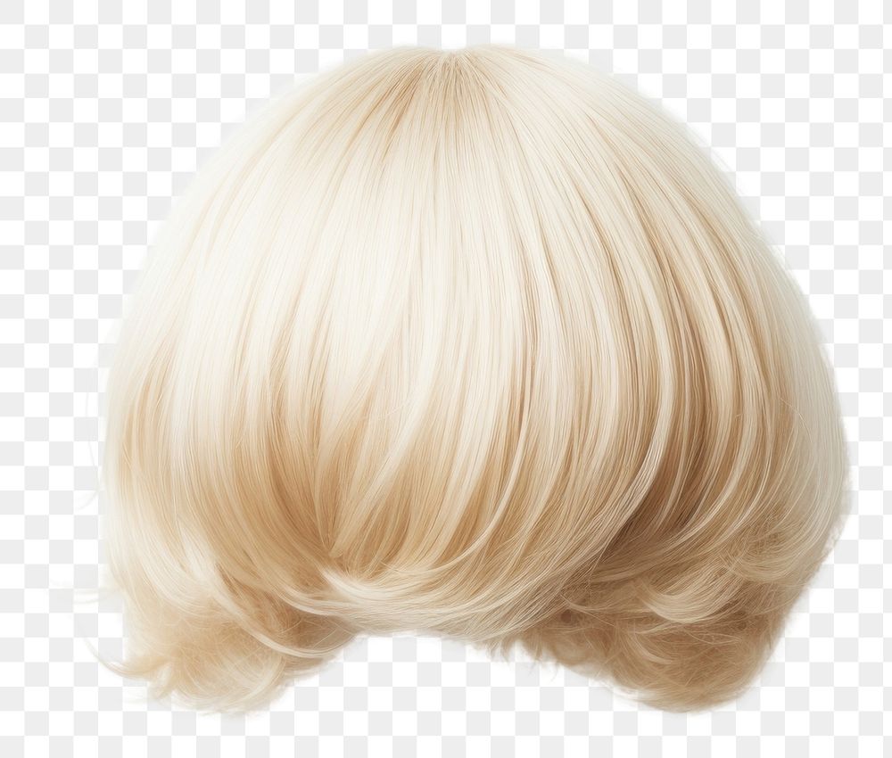 PNG Wig portrait white photography. AI generated Image by rawpixel.