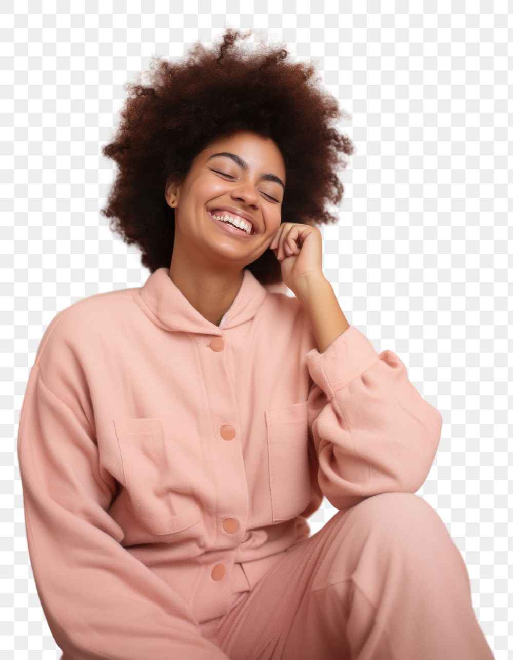 PNG Portrait clothing smile adult. AI generated Image by rawpixel.
