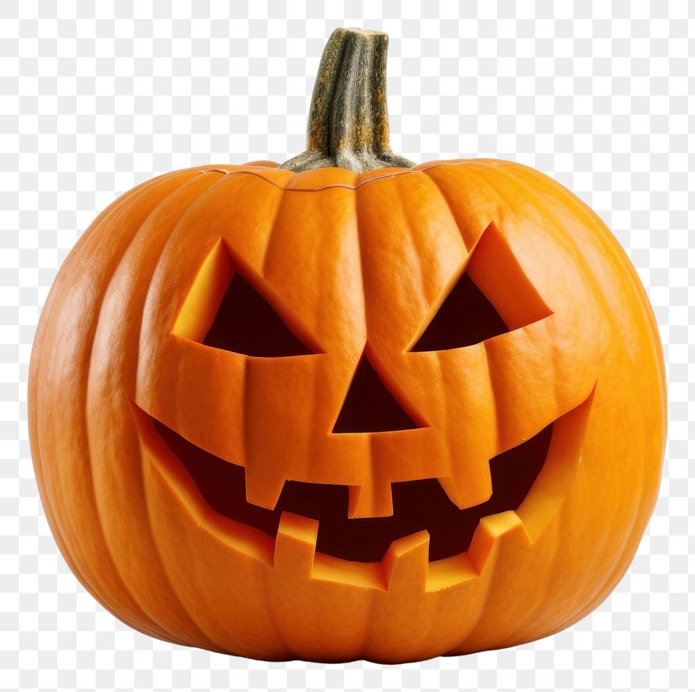 PNG Halloween pumpkin anthropomorphic jack-o'-lantern. AI generated Image by rawpixel.
