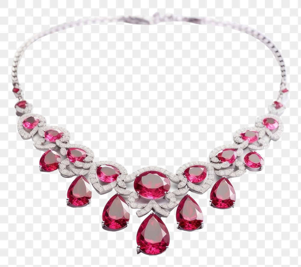 PNG Necklace jewelry gemstone diamond transparent background