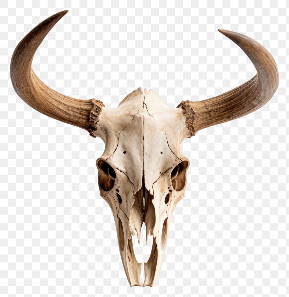 PNG Animal mammal cattle white background. AI generated Image by rawpixel.