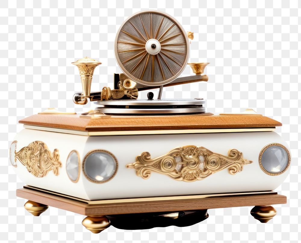 PNG Music box white white background electronics. AI generated Image by rawpixel.
