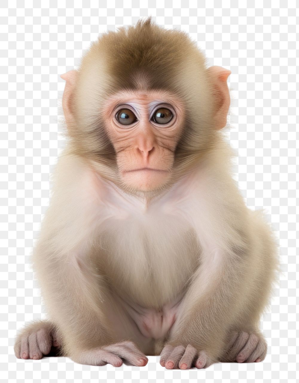 PNG Wildlife monkey mammal animal. AI generated Image by rawpixel.