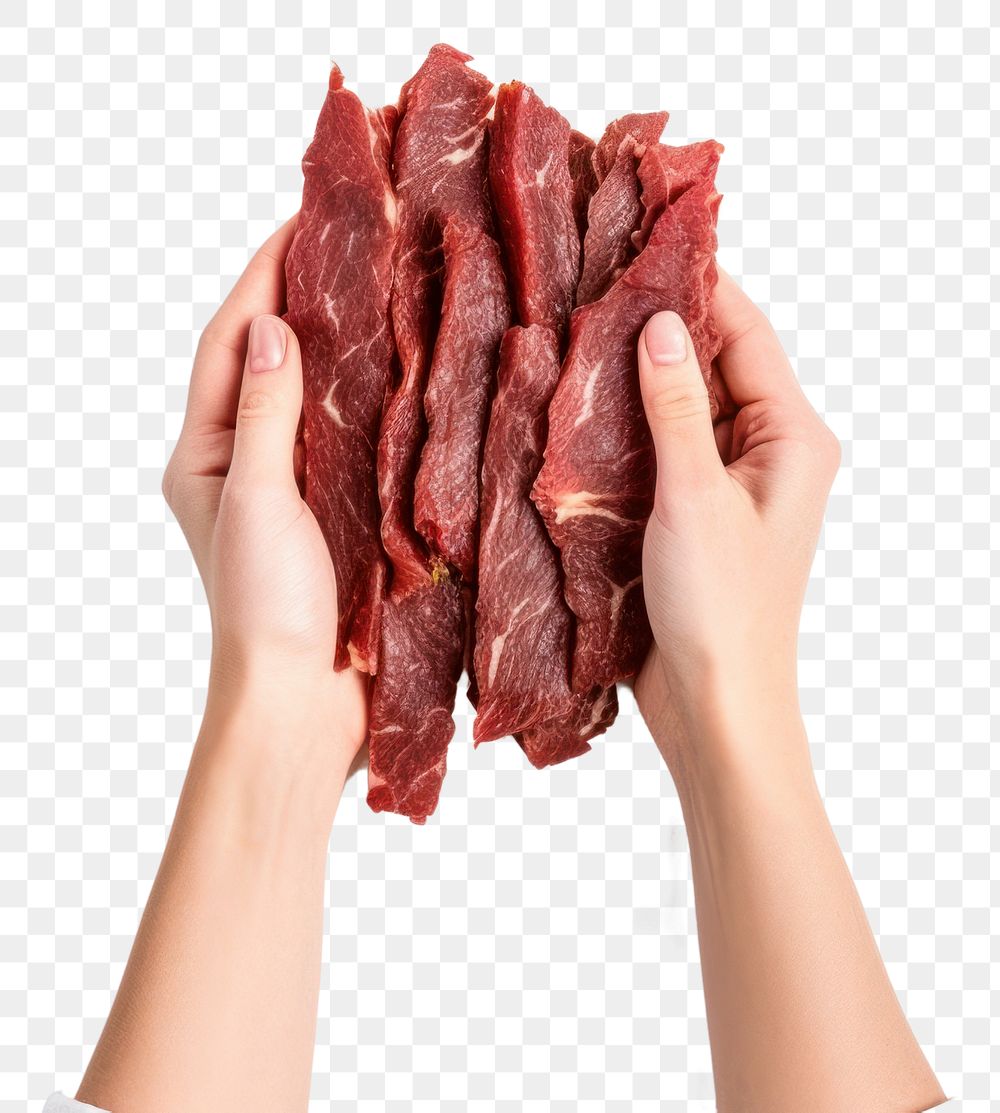 PNG Beef holding female adult. AI generated Image by rawpixel.