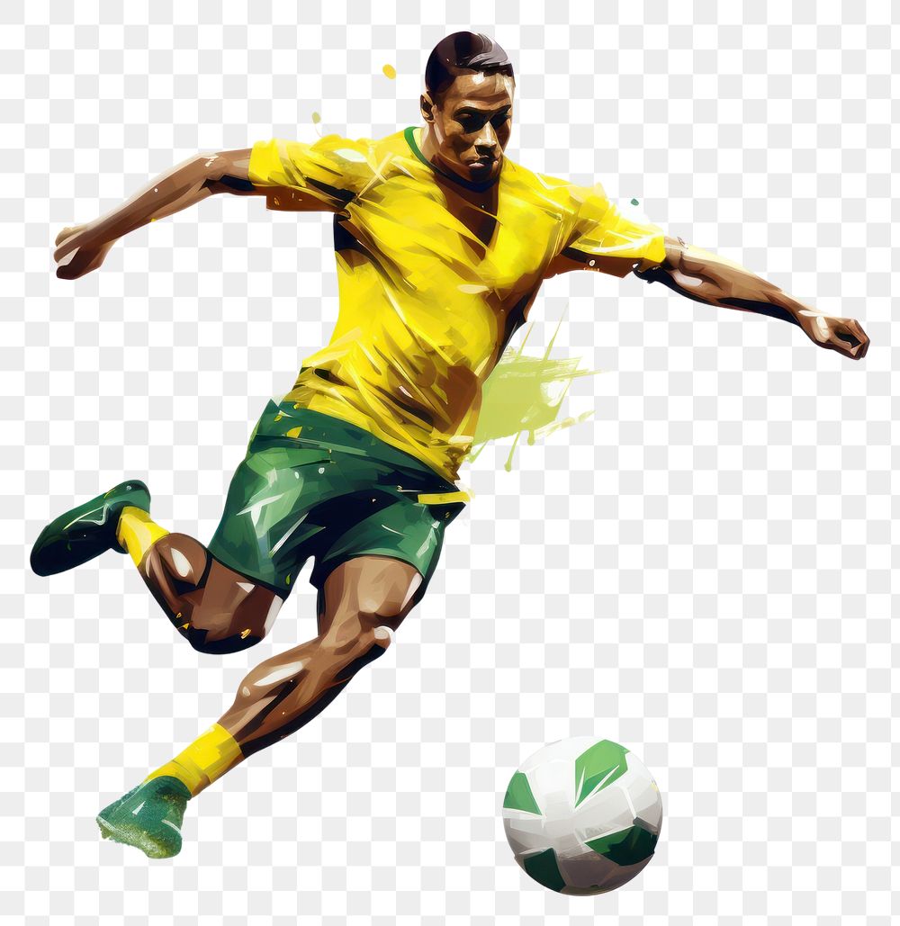 PNG Football kicking sports soccer transparent background