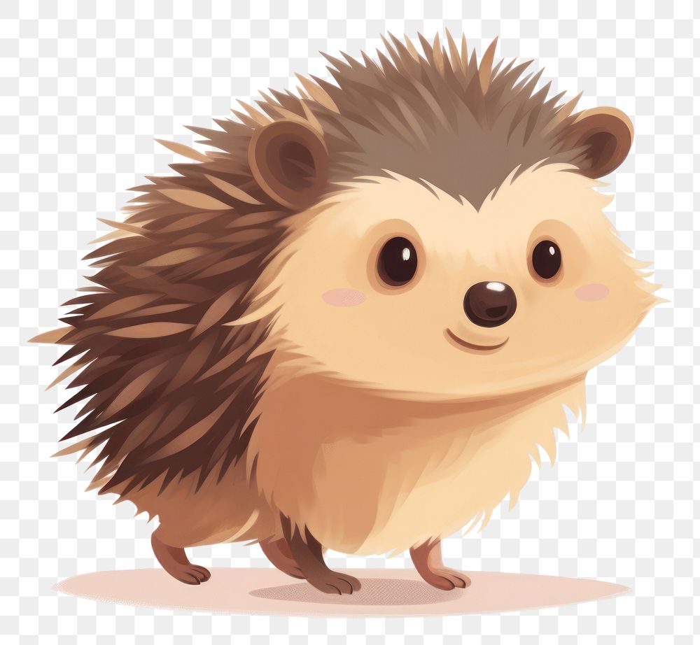 PNG Hedgehog mammal animal cute. AI generated Image by rawpixel.