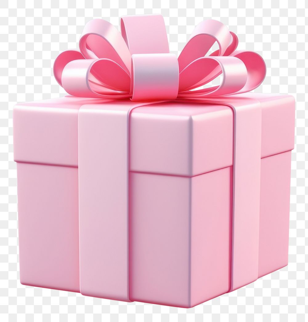 PNG Gift box birthday pink. AI generated Image by rawpixel.