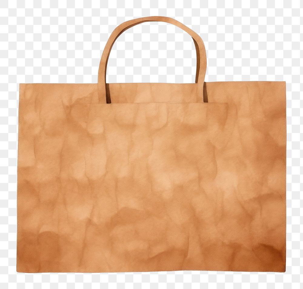 PNG Bag handbag paper white background. AI generated Image by rawpixel.
