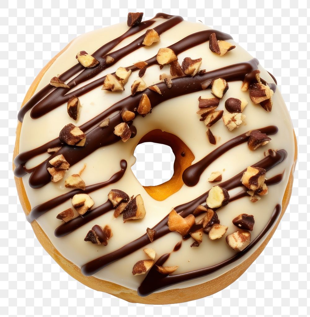 PNG Dessert donut food bagel