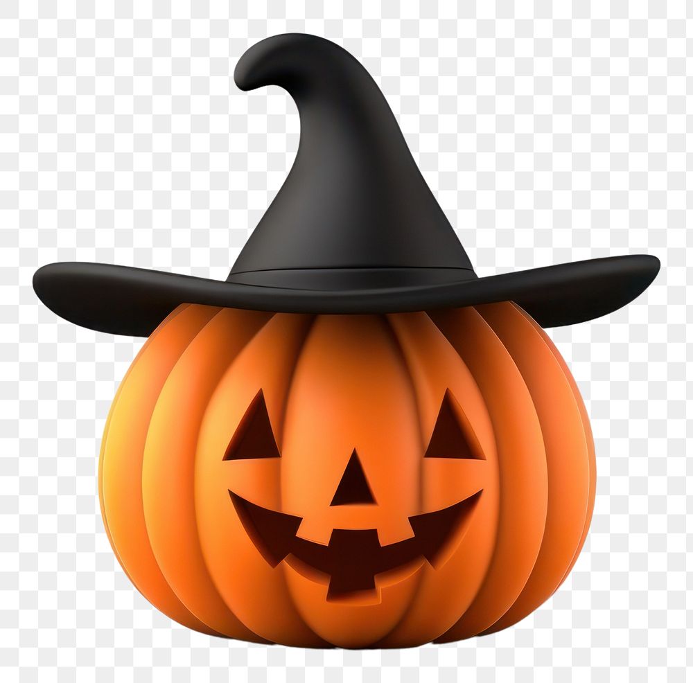 PNG Halloween pumpkin white background anthropomorphic. AI generated Image by rawpixel.