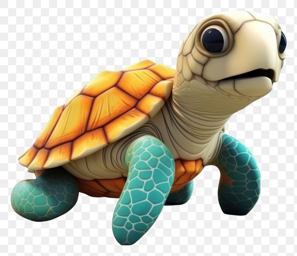 PNG Sea turtle reptile animal representation. AI generated Image by rawpixel.