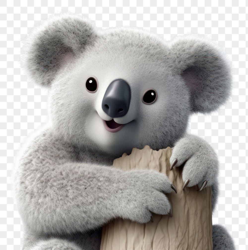 PNG Koala mammal animal cute transparent background