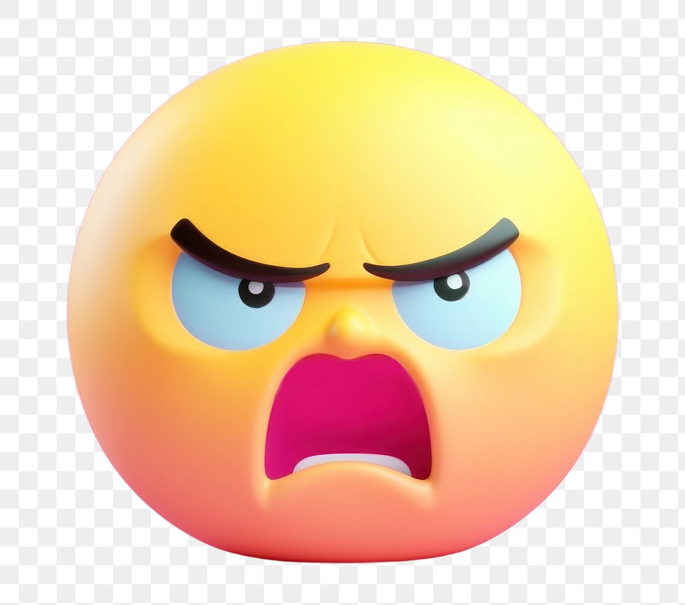 angry smiley clipart
